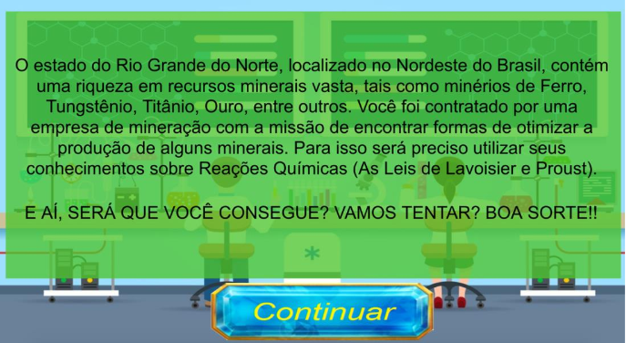 Imagem do jogo Em Busca dos Minérios